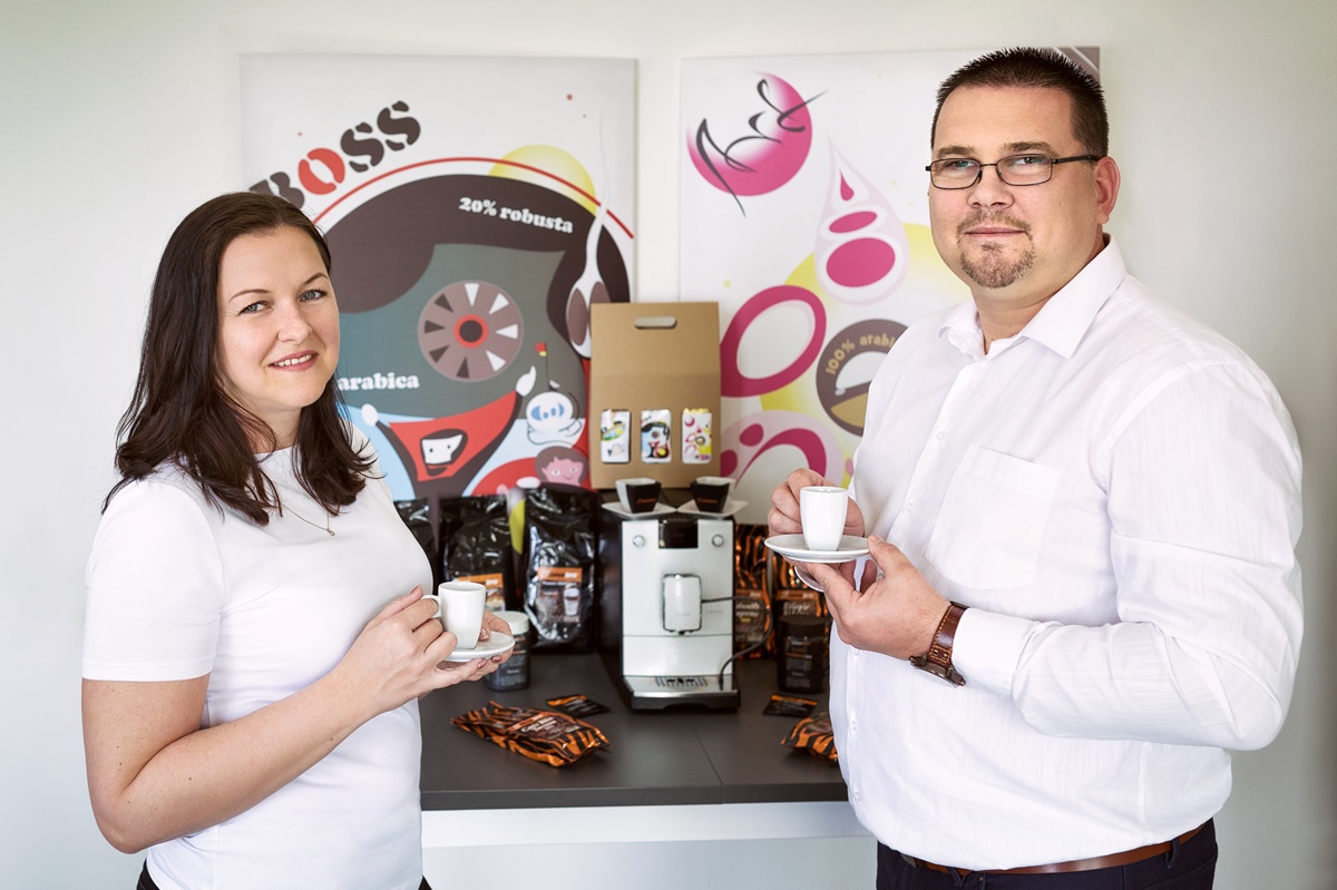 Viktor a Radka Boušovci – manželia a zakladatelia rodinnej firmy EspressoServis (od roku 2007)
