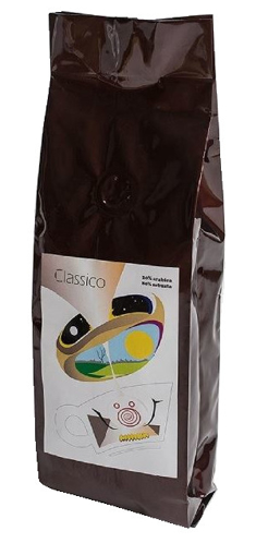 Obrázok z EspressoServis CLASSICO Zrnková čerstvo pražená káva 250 g