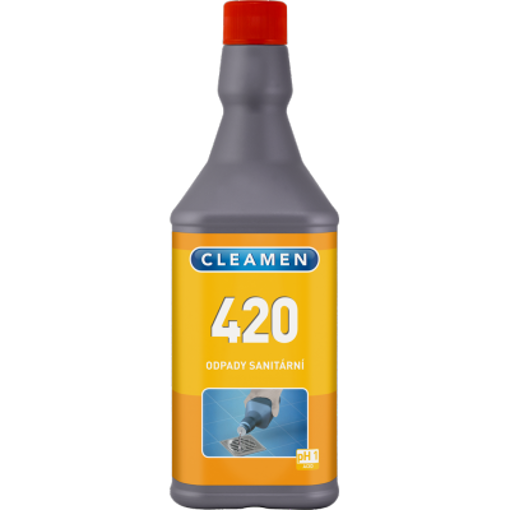 Obrázok z CLEAMEN 420 odpady kyselé 1l